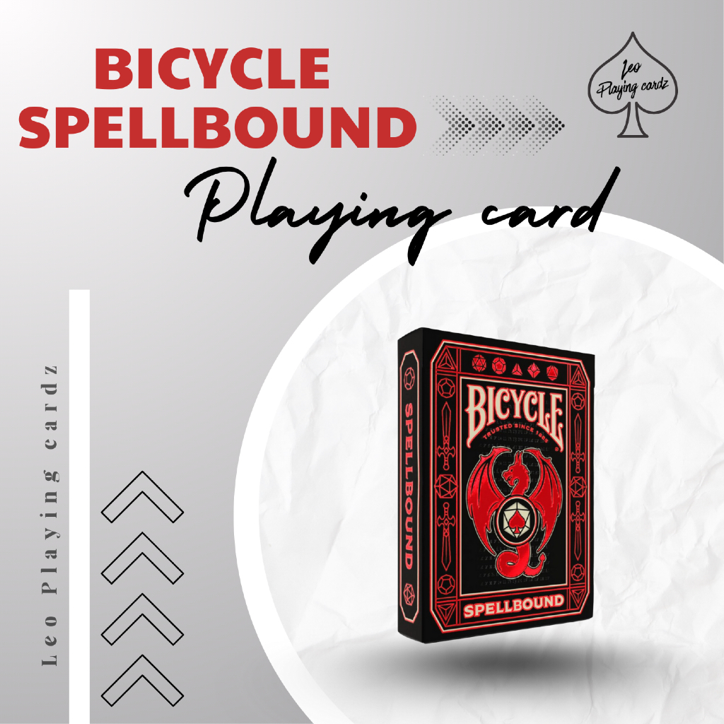 Bộ bài tây, ảo thuật, sưu tầm, cardistry BICYCLE SPELLBOUND playing card
