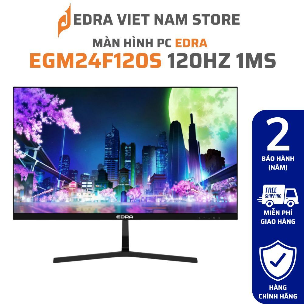 MÀN HÌNH PC EDRA EGM24F120s 24" IPS 120HZ 1MS CHÍNH HÃNG BẢO HÀNH 2 NĂM