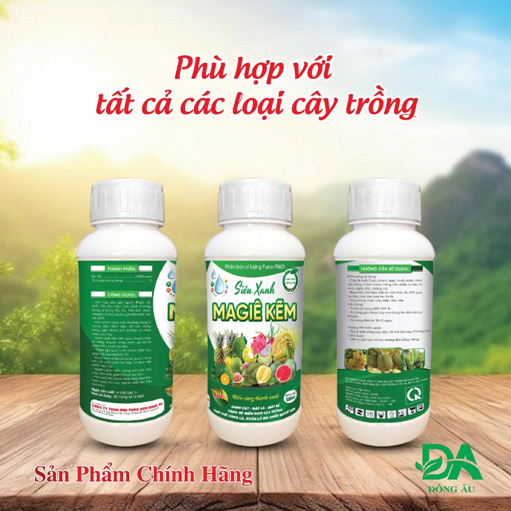 Phân bón hữu cơ siêu Xanh MAGIE KỄM