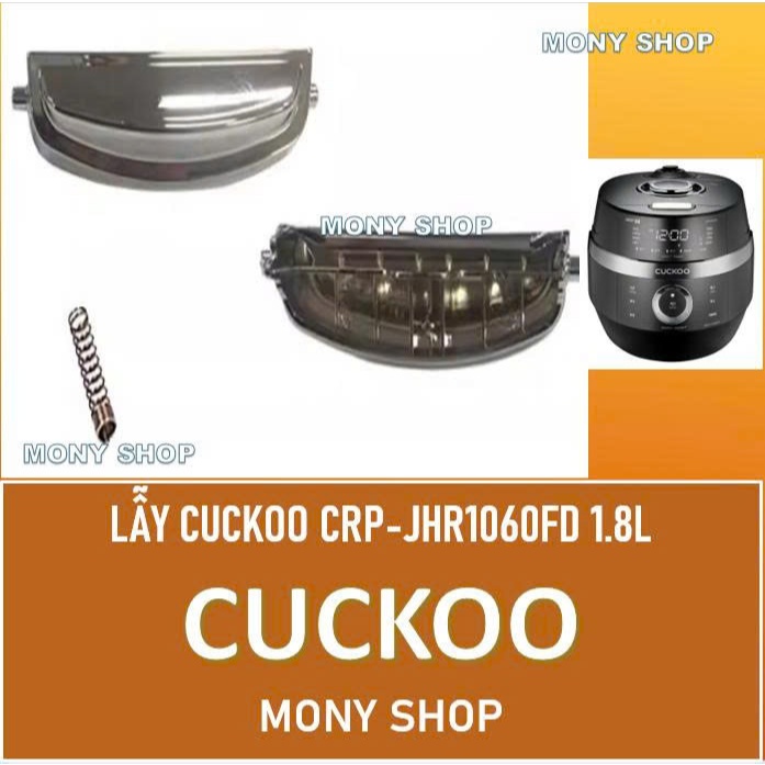 Lẫy, lẫy khóa nồi cơm điện Cuckoo CRP-JHR1060FD, JHR1060FD, CRPJHR1060FD 1.8L + lò xo lẫy