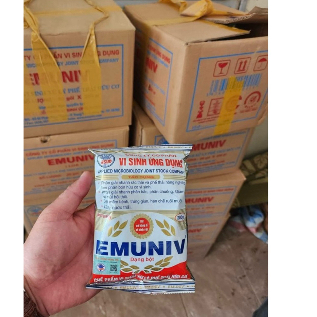 Chế phẩm men vi sinh EMUNIV 200mg