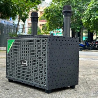 Loa Karaoke Mini 2 Micro Không Dây Leong L111 - Thiết Kế Sang Trọng Âm Thanh Trong Trẻo Bass 20Cm. 