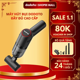  Máy hút bụi cầm tay dodoto mini không dây lực hút 25.000Pa Bảo hành 24 tháng 