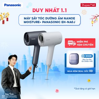  Máy sấy tóc dưỡng ẩm nanoe moisture+ Panasonic EH-NA0J giảm khô tóc chẻ ngọn - thẩm thấu sâu để tóc bóng mượt 