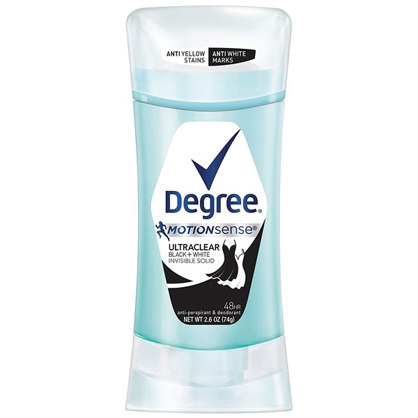 Lăn khử mùi nữ Degree 74g (US) - Ultraclear (black+white)