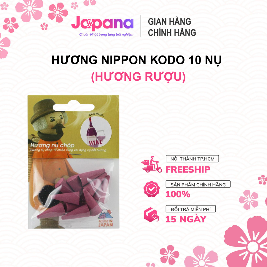 Hương Nippon Kodo 10 nụ (Hương Wine)