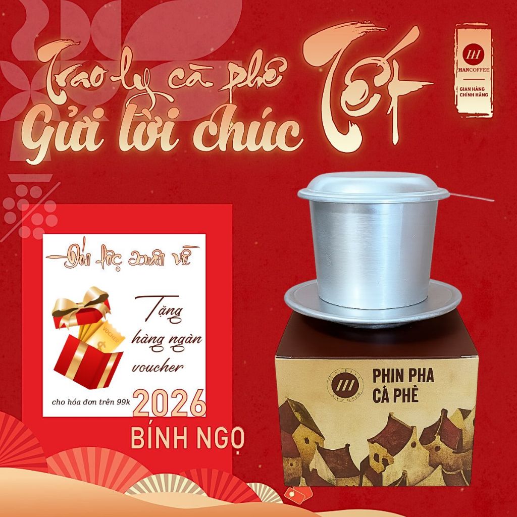 Phin pha cà phê HANCOFFEE dung tích 170ml
