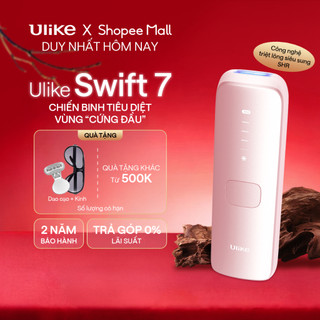   Hannah  Máy triệt lông Ulike Swift 7 công nghệ làm mát Ice Cooling IPL Sapphire Hồng 