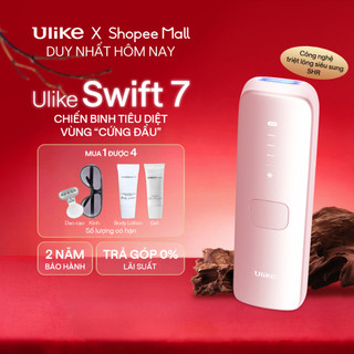  Máy triệt lông Ulike Swift 7 công nghệ làm mát Ice Cooling IPL Sapphire Hồng 