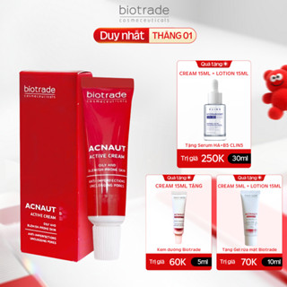   HỎA TỐC  Kem chấm mụn Biotrade ACNAUT ACTIVE CREAM LOTION giảm mụn viêm mụn nội tiết - Skin Studio 