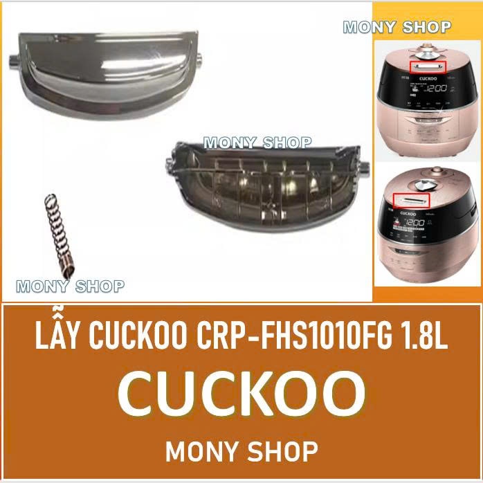Lẫy, lẫy khóa nồi cơm điện Cuckoo CRP-FHS1010FG, FHS1010FG 1.8L + lò xo lẫy