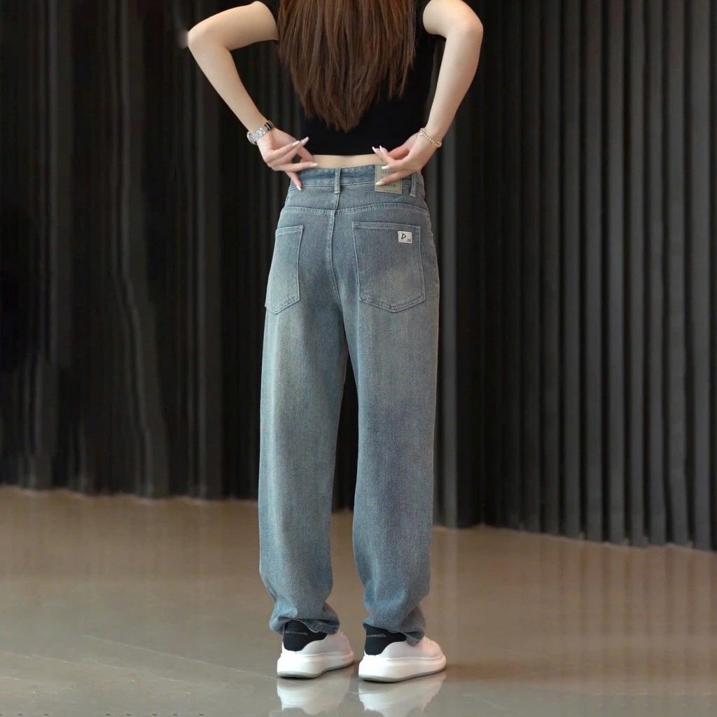 Quần Jean Chất Độc Lạ Ống Suông Form Rộng Phong Cách Hàn Quốc, Dành Cho Cả Nam/Nữ 3 Màu Hot Trend - Jean683 | BigBuy360 - bigbuy360.vn