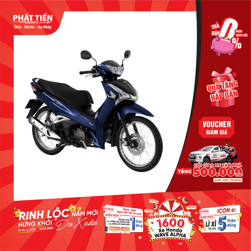 Xe máy Honda Future 125 FI Tiêu Chuẩn 2026