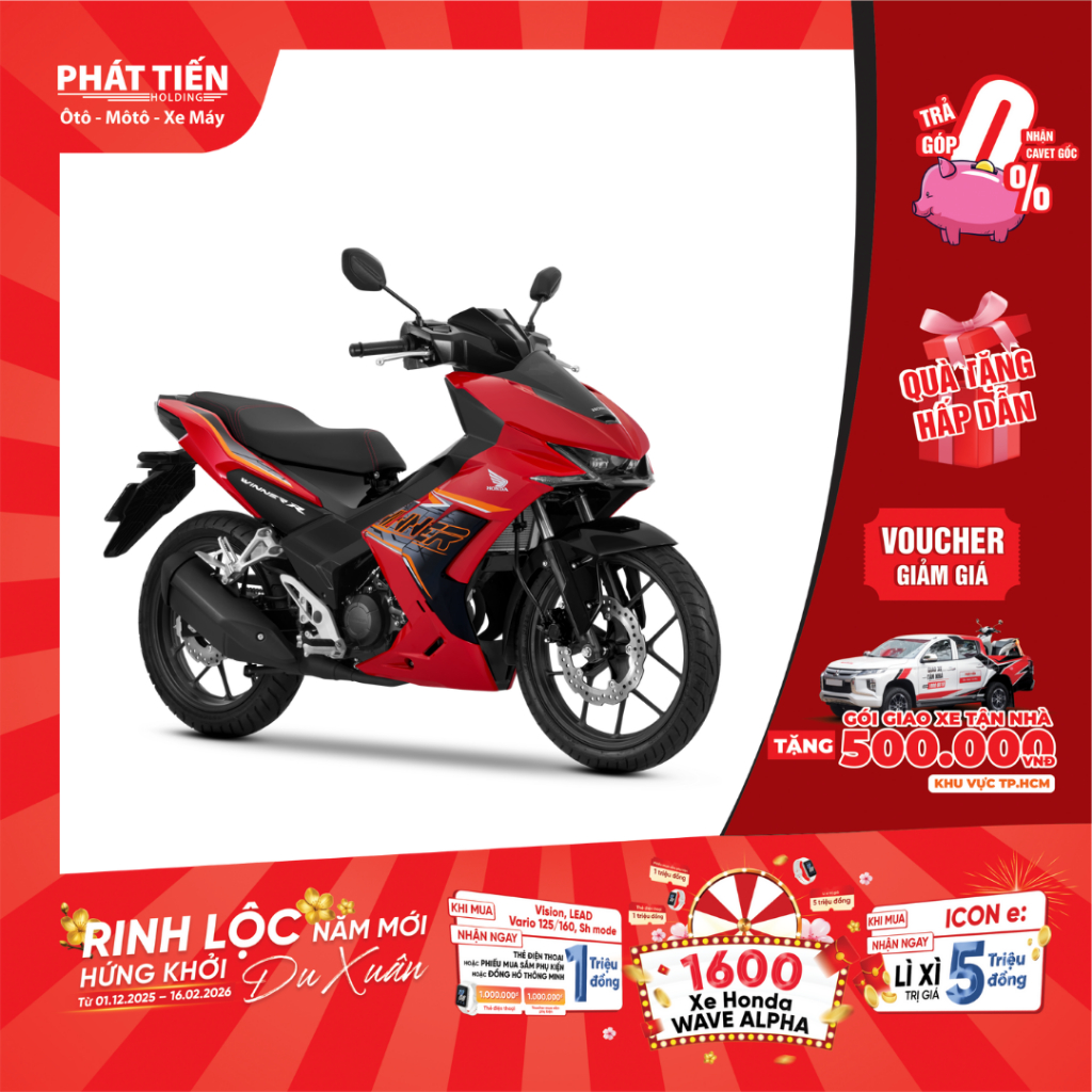 Xe máy Honda Winner R Tiêu Chuẩn 2026
