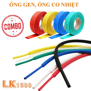   FLASH SALE  Ống co nhiệt ống gen cách điện ống bọc dây điện 1-22mm 