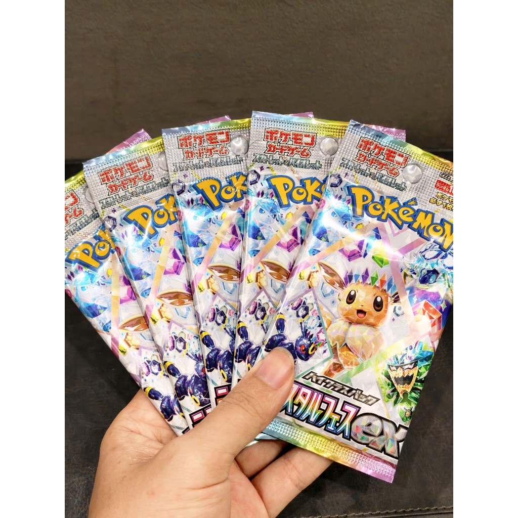 [Chính Hãng] Gói thẻ bài Pokemon Terastal Festival Booster Pack SV8A bản tiếng Nhật mới 100%