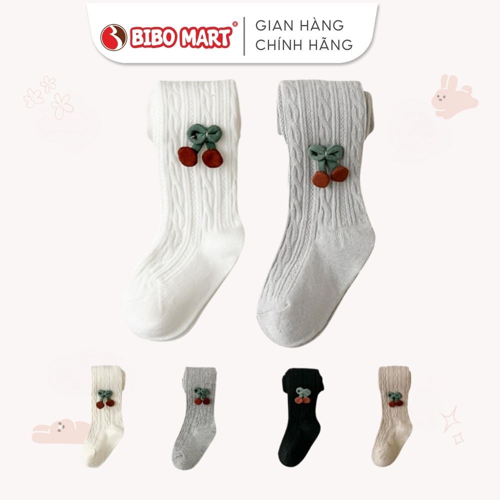 Quần Tất Đính Cherry Nhiều Màu CL2 Size XS/S Chất Liệu Cotton Mềm Mại Co Giãn Tốt Cho Bé -Bibo's