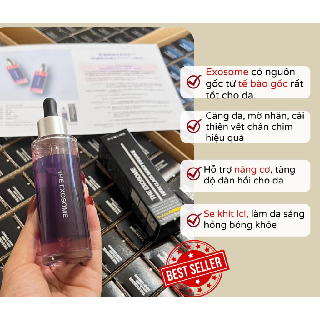 The Exosome High Class Moist Serum Nhật Bản – Serum Dưỡng Ẩm Cho Da