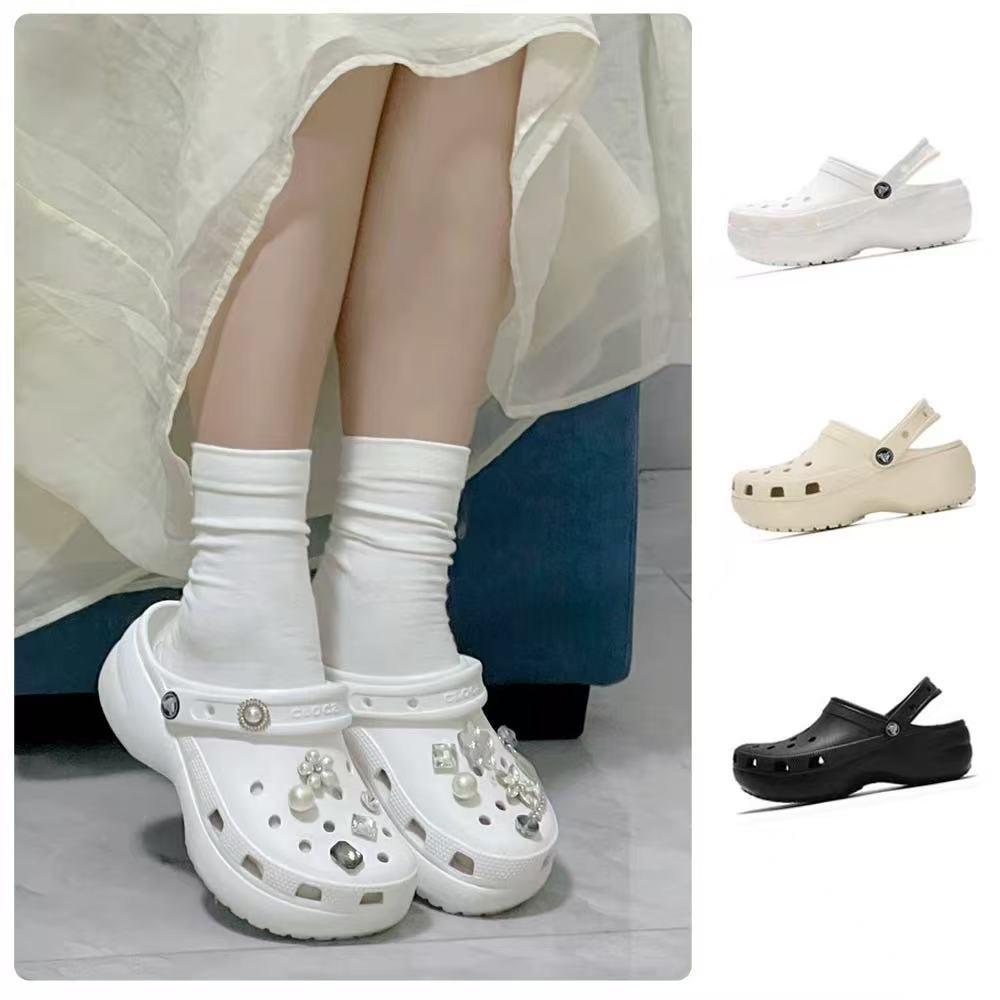 Giày Clog Nữ Crocs Platform Classic