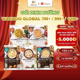 (HÀNG AIR) Gói Dinh Dưỡng Wakodo Global 7M+ / 9M+ / 12M+
