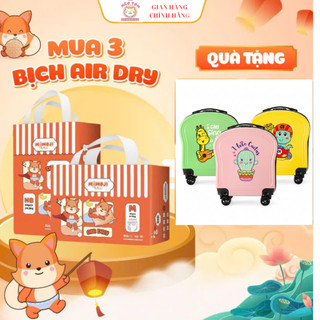    Tặng xe vecpa  Combo 3 Bịch Tã Bỉm Momoji Air dry phiên bản mới mỏng mềm thấm hút tốt cho bé đủ size NB S M M LXXLXXXL 