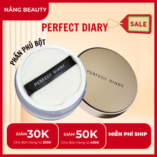  Phấn phủ kiềm dầu PERFECT DIARY chống thấm nước kiểm soát dầu mọi loại da lên đến 12h với 3 màu tuỳ chọn 7g 