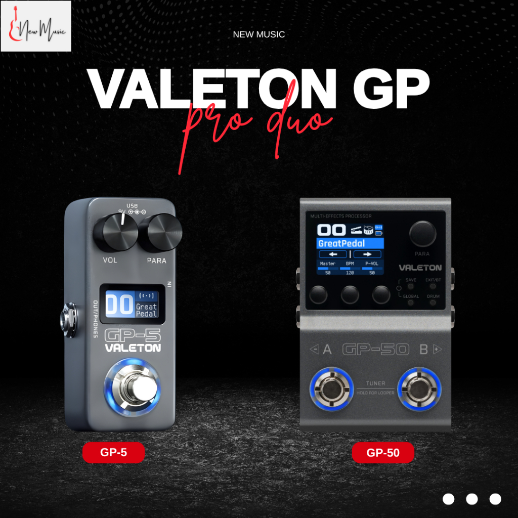 Phơ Valeton GP-5 & GP-50  Multi‑Effects Chính Hãng Tặng Kèm Tiếng Đi Show