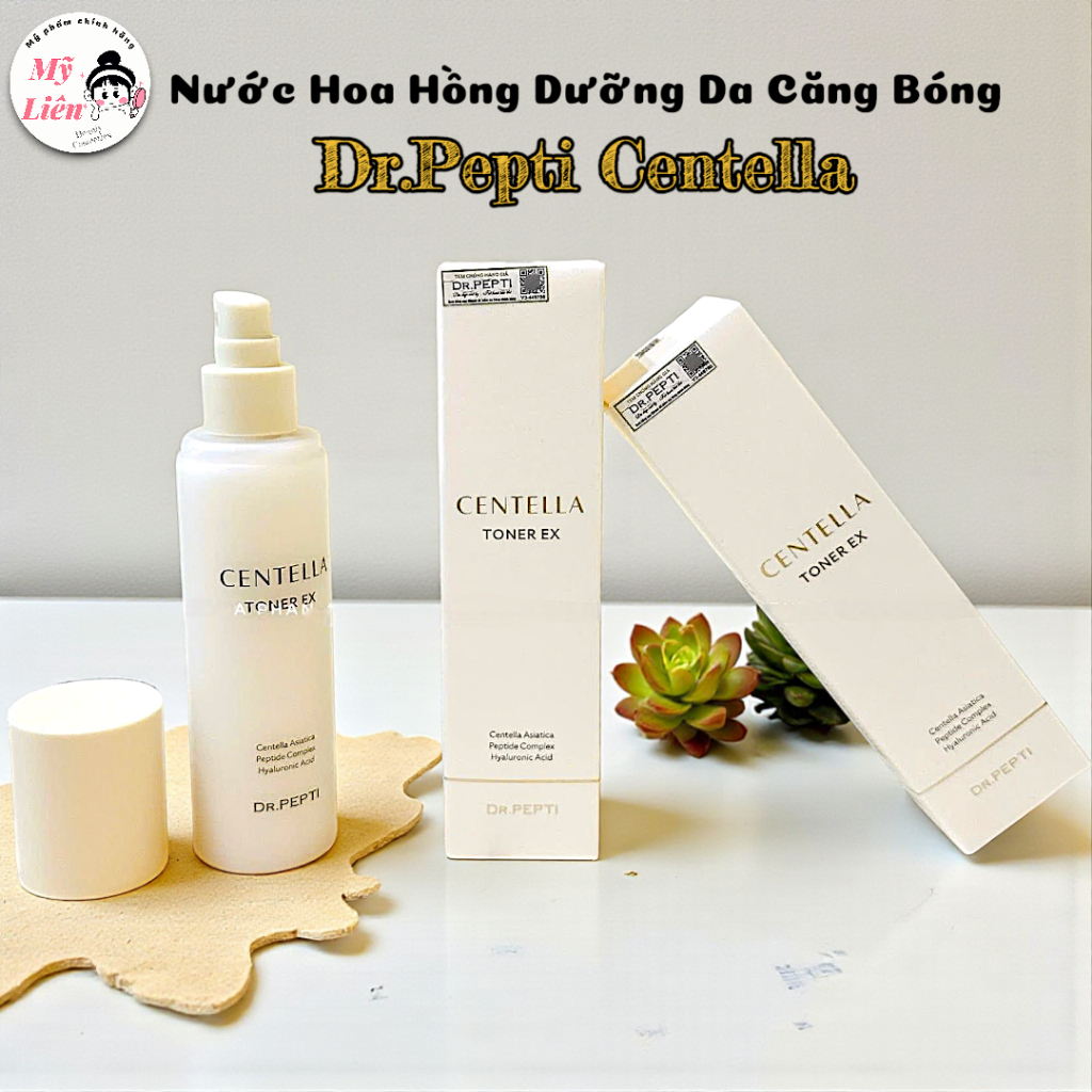 Dr.Pepti Centella Toner 180ml Hàn Quốc (Toner Dr Pepti )- Làm Dịu Da, Hỗ Trợ Dưỡng Sáng & Dưỡng Ẩm H