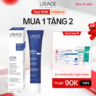  Kem dưỡng ẩm phục hồi da mặt dạng Gel URIAGE BARIÉDERM-CICA DAILY 40ml - Skin Studio 