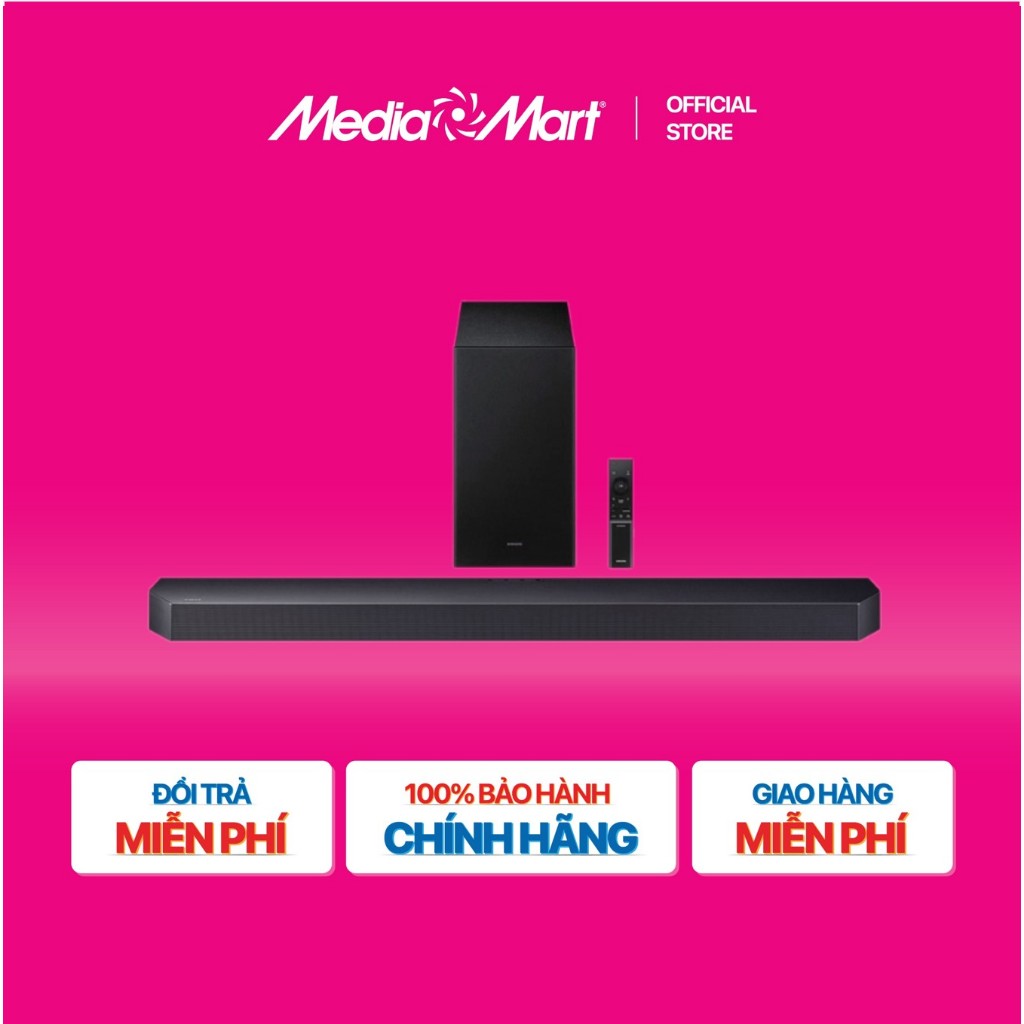 [MEDIAMART] - Loa Soundbar Samsung HW-Q600F - FREESHIP,Bảo hànhchínhhãng