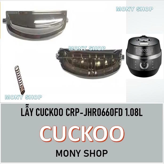 Lẫy, lẫy khóa nồi cơm điện Cuckoo CRP-JHR0660FD, JHR0660FD 1.08L+ lò xo
