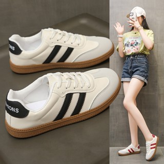 Giày Nữ Dexun Giày Trắng 2024 Mới Phổ Biến Đáy Bằng Đa Năng Forrest Gump Giày Thể Thao Và Giày Thường