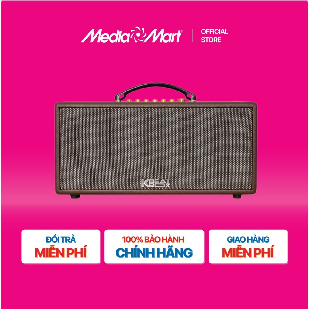 [MEDIAMART] - Loa xách tay Acnos CS366 plus 750w (2 mic) - FREESHIP,Bảo hànhchínhhãng