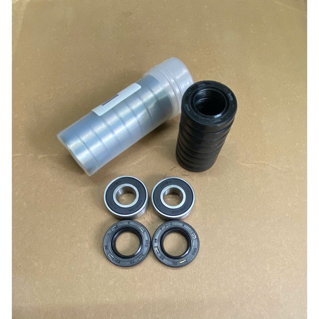 Bạc đạn & phốt cao su bánh trước xe điện Vinfast Feliz, Klara (1bộ 2 bạc đạn+ 2 phốt cao su)