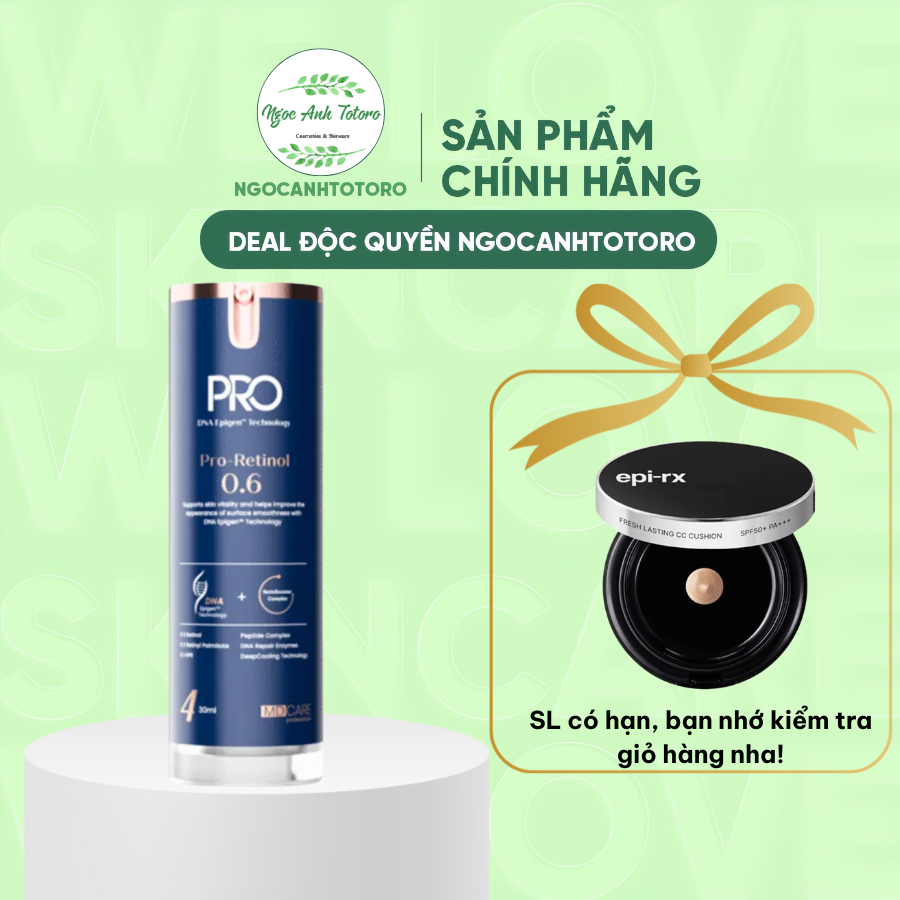 [Công ty] Kem Dưỡng Chống Lão Hóa Cải Thiện Nếp Nhăn Làm Sáng Da Retinol MDCare