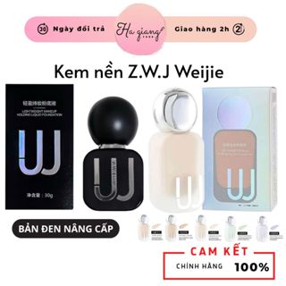  Kem nền Weijie - Kem nền Z.W.J Weijie Lightweight 30ml cho lớp nền mỏng nhẹ tự nhiên chống thấm nước kiểm soát dầu 
