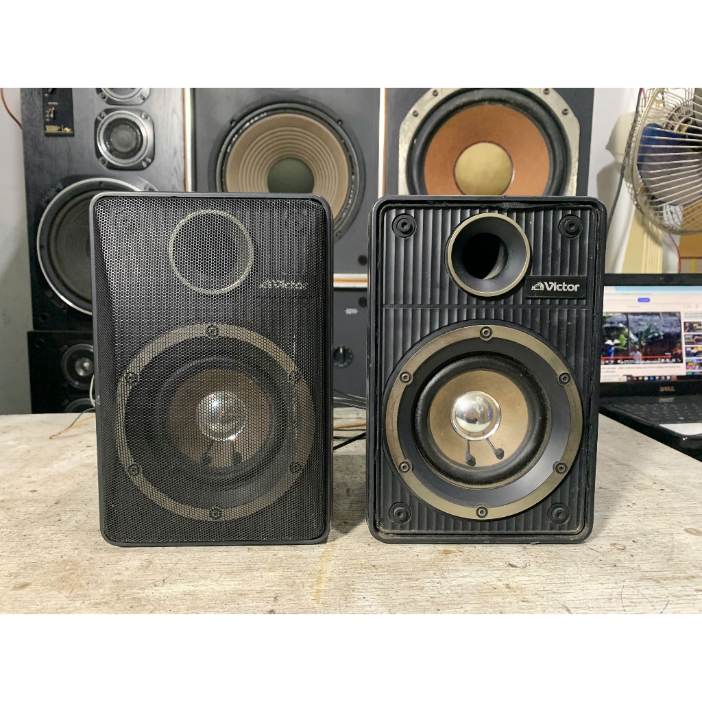 Cặp loa Victor Toàn dải  loa lời trợ lời cho quán Cafe phòng trà Cặp Victor SP-X50  Bãi nhật nhật về