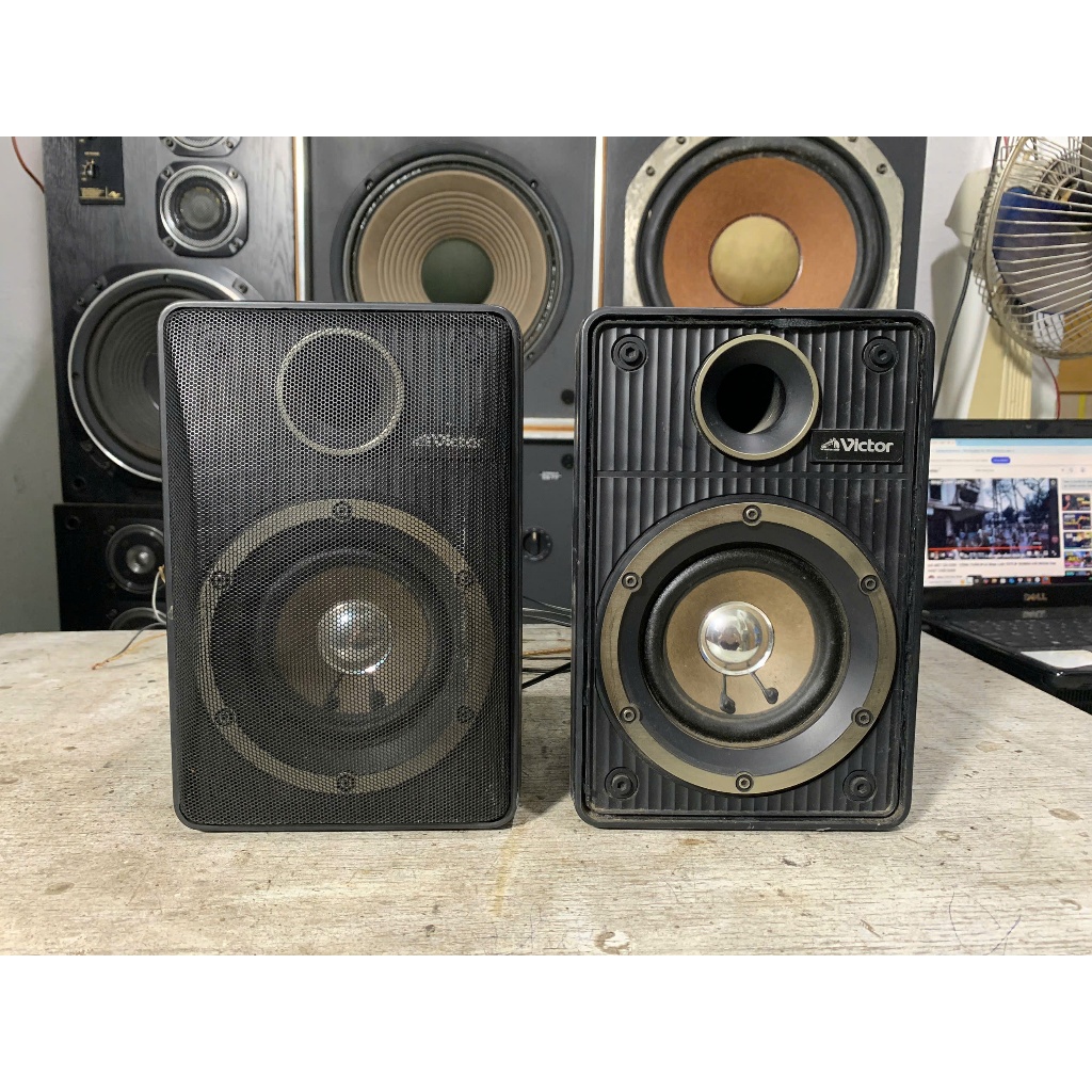 Cặp loa Victor Toàn dải  loa lời trợ lời cho quán Cafe phòng trà Cặp Victor SP-X50  Bãi nhật nhật về