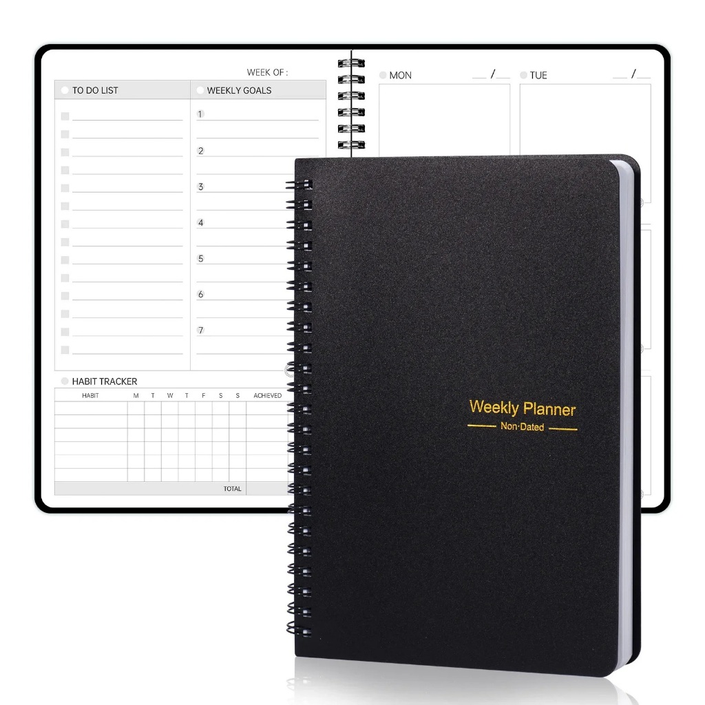 [DOTDING]Sổ Kế Hoạch Ngày/Tuần A5 Weekly Planner sổ tay lên kế hoạch giúp sống kỷ luật hơn Văn phòng phẩm học sinh