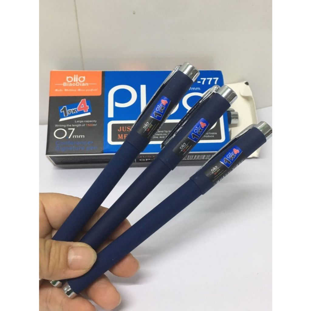 Hộp 12 chiếc Bút Gel GP 777 Chính Hãng, bút bi nước GP777 đẹp