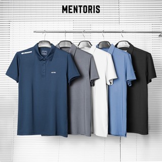  Áo Polo Thể Thao Nam MENTORIS Vải Thun Lạnh Thông Hơi Form Regular Fit Co Giãn Thoáng Khí MPL01 