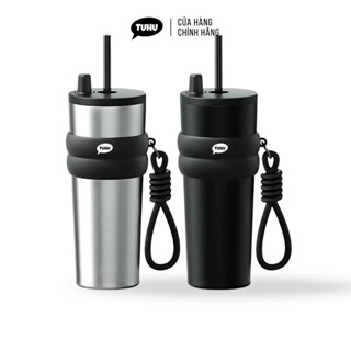 Ly giữ nhiệt TUHU Fun 710ml có ống hút inox 316 cao cấp giữ nhiệt nóng lạnh  –  TUHU