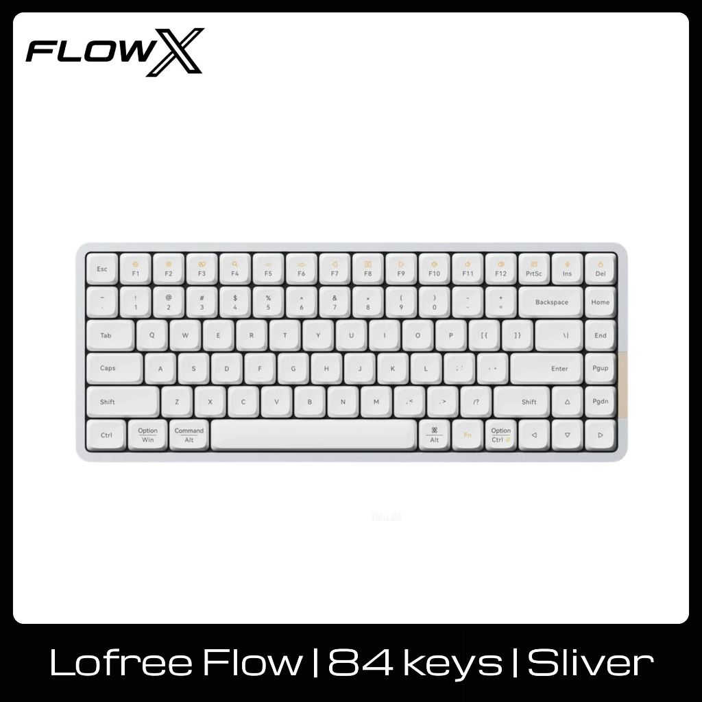 Bàn Phím Cơ Lofree Flow Kailh Full POM Gõ Êm Bluetooth USB-C