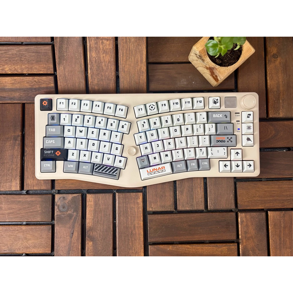 Bàn phím cơ AULA LEOBOG A75  ALICE /3 Mode/ Led Rgb/Hotswap đã mod Hàng chính hãng BH24 Tháng