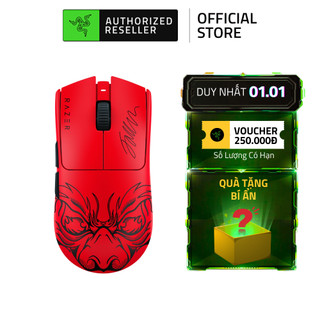   NEW  Chuột Gaming Razer Viper V3 Pro Faker Edition | Form Đối Xứng | Polling 8K Hz | DPI 35K | Switch Quang học Gen 3 