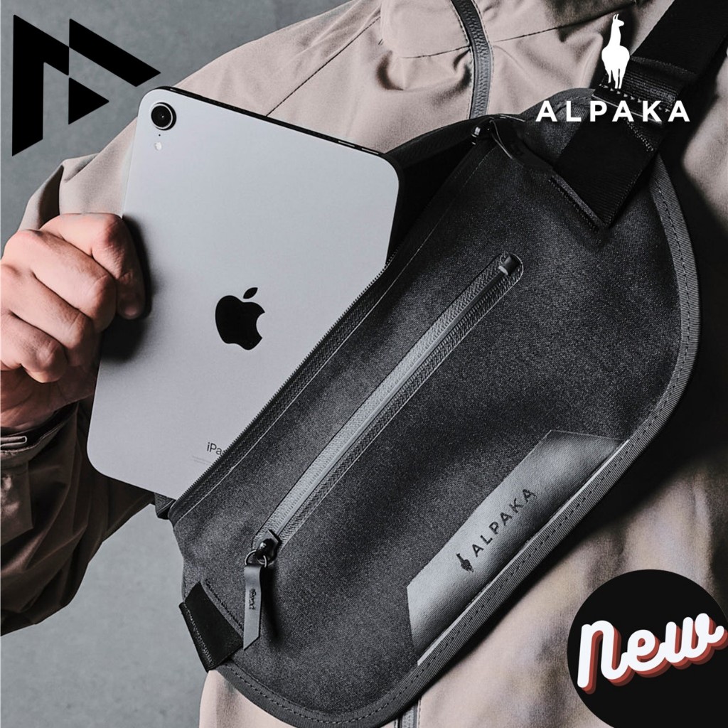 ALPAKA BRAVO SLING MINI (PHIÊN BẢN CHỐNG THẤM NƯỚC) TÚI ĐEO CHÉO VÌ NINTENDO SWITCH, iPAD MINI, HỘ C