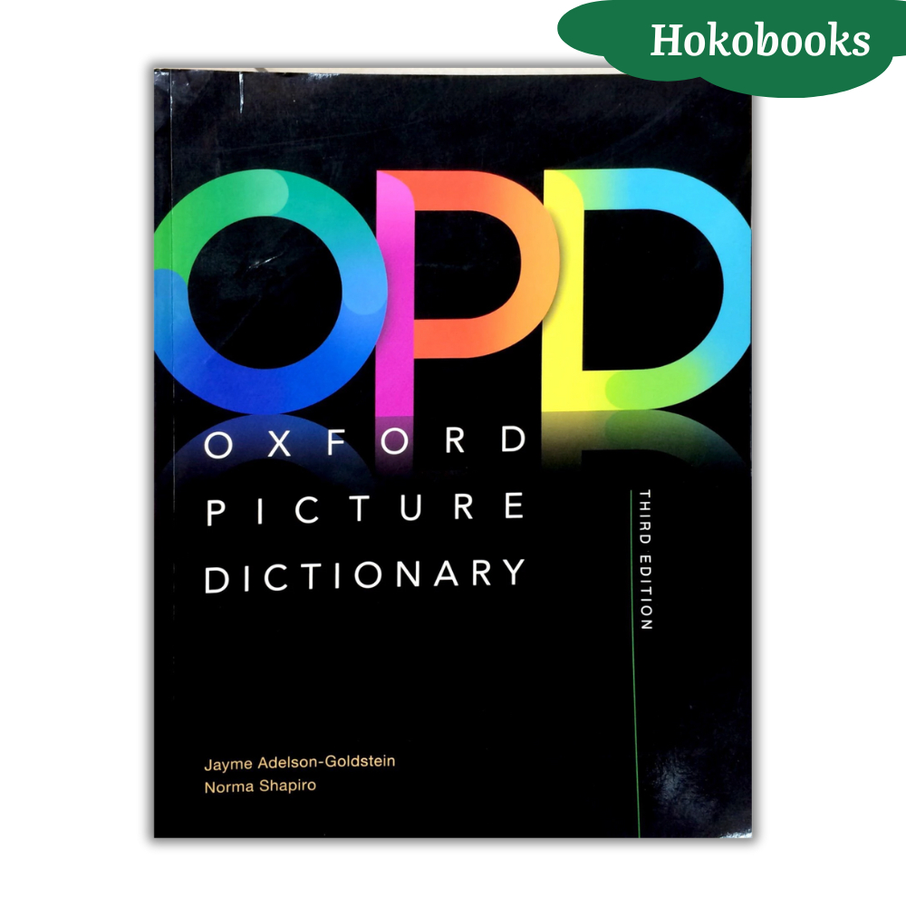 Sách - Oxford Picture Dictionary Third Edition - Bản Anh-Anh - In màu laser đẹp