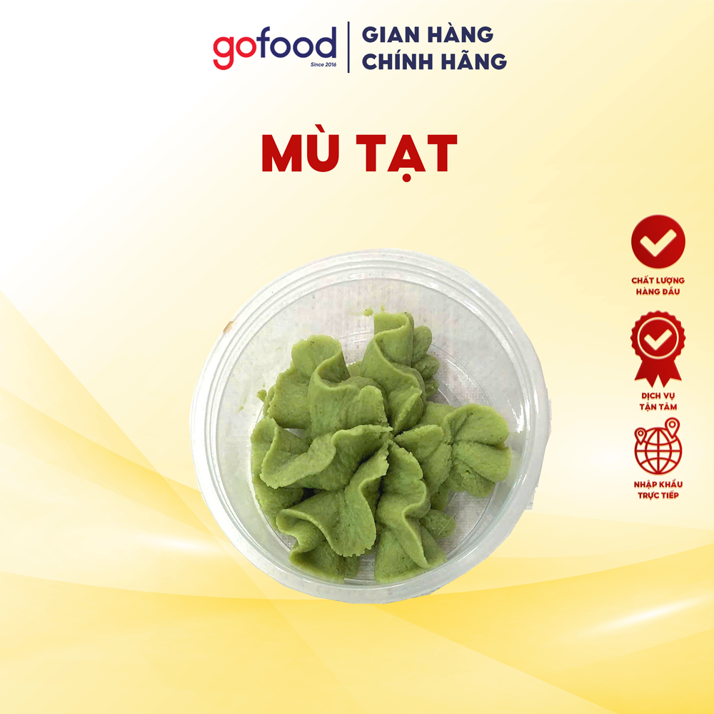 [Hỏa Tốc HCM] Mù Tạt Bột Ma Rui Wasabi Nhật Bản Hộp 15gr Ăn Sashimi Gofood