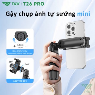  TNW T26 Pro Gậy selfie Tự sướng Bluetooth 3 trong 1 Tripod Mini Xoay 360 độ Cho Chụp ảnh Vlog 