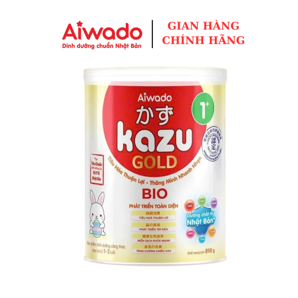 Sữa Kazu Bio Gold 1+ 810g/ Hộp